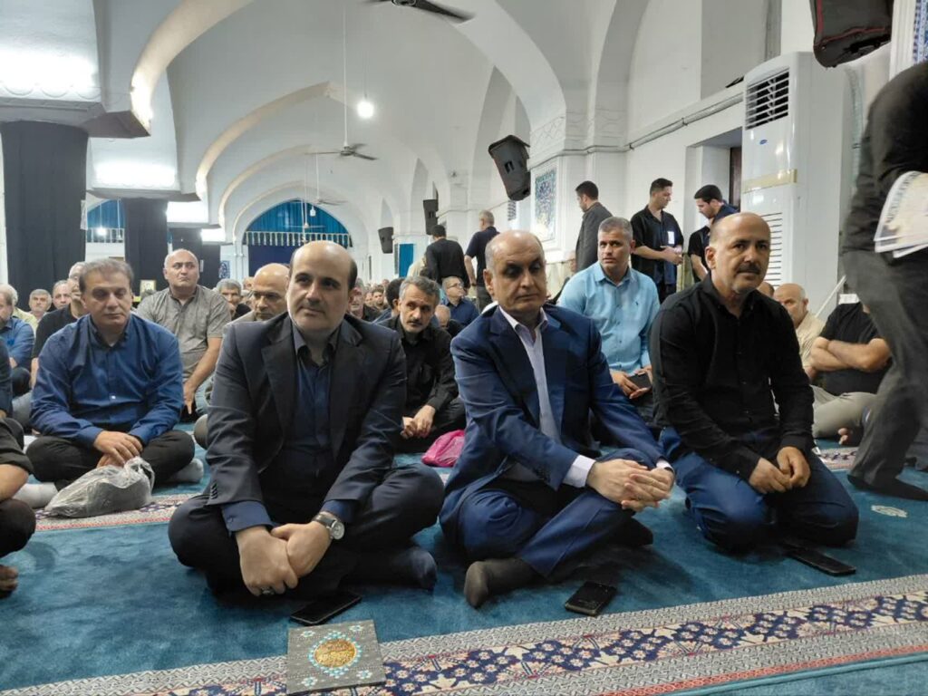 IMG 20260731 183235 448 - لاهیجان در سوگ ایلیا یاپیر؛ حضور استاندار گیلان و مسئولان لاهیجان در مراسم سوم ایلیا یاپیر + تصاویر