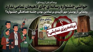 حواشی جشنواره رسانه‌ای چای لاهیجان تمامی ندارد / رونمایی از پوستر؛ مهر تأییدی بر نمادین بودن جلسه هماهنگی جشنواره؟