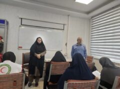 دوره ۵۰ ساعته کمک‌های اولیه در شرایط اضطراری در رشت برگزار شد
