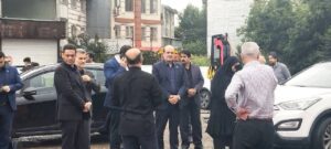 فرماندار لاهیجان موکب اربعین شهدای شهرستان را بدرقه کرد؛ آغاز خدمت‌رسانی زائران در مسیر نجف به کربلا