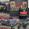 مراسم عزاداری مردم و مسئولان شهرستان لاهیجان در مسجد صاحب الزمان کوی زمانی