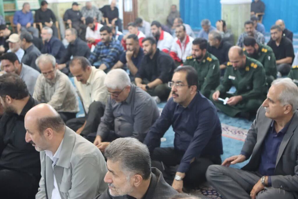 860f16a8 5630 496d 9acb c968104a8177 - مراسم اربعین رهبر شهید انقلاب در لاهیجان برگزار شد + تصاویر