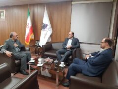 پیگیری تکمیل زیرساخت‌های ناحیه صنعتی تموشل در دیدار فرماندار لاهیجان با مدیرعامل شرکت شهرک‌های صنعتی گیلان