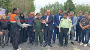 ۱۶ کیلومتر راه روستایی در لاهیجان به بهره‌برداری رسید