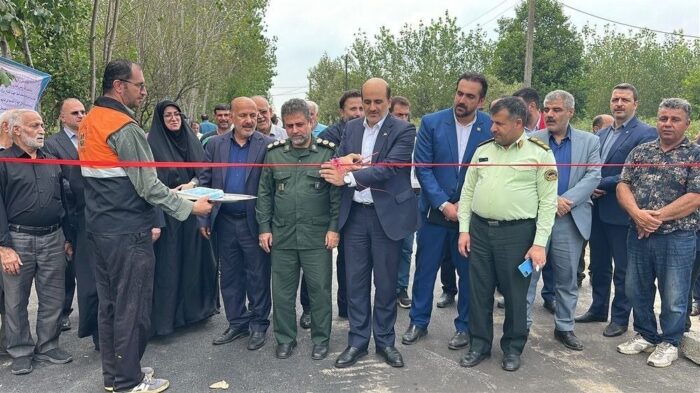 ۱۶ کیلومتر راه روستایی در لاهیجان به بهره‌برداری رسید
