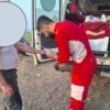 سقوط از سنگچین ساحلی در پیچ امیرآباد؛ یک نفر مصدوم شد