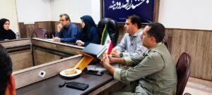 جلب مشارکت دهیاران حاشیه تالاب امیرکلایه برای حفاظت از زیستگاه‌های آبی و مقابله با آتش‌سوزی