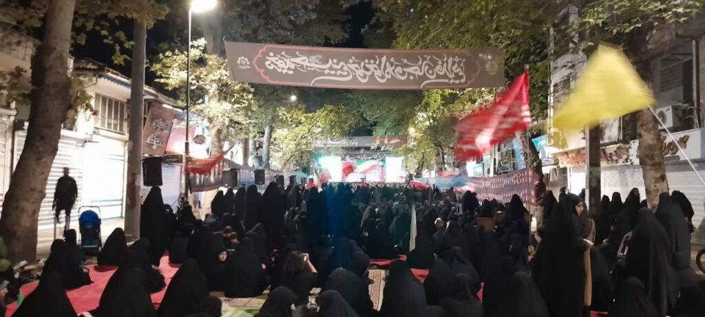 پرشور جاماندگان اربعین حسینی در لاهیجان برگزار شد 4 - اجتماع پرشور جاماندگان اربعین حسینی در لاهیجان برگزار شد