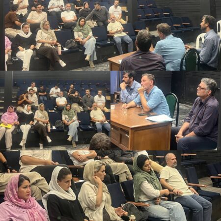 بررسی مسائل هنرمندان تئاتر لاهیجان در نشست هم‌اندیشی با اداره فرهنگ و ارشاد اسلامی