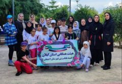 همایش طناب‌زنی بانوان در لاهیجان برگزار شد