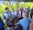 افتتاح نمایشگاه «لاهیجان من» و بازدید مسئولان از ظرفیت‌های بومی و ابریشم‌داری شهرستان
