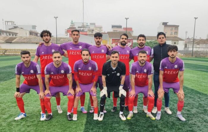 صعود تیم فوتبال آرنا لاهیجان به لیگ دسته یک بزرگسالان استان گیلان