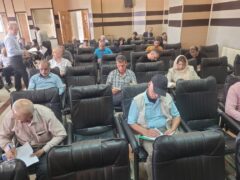 برگزاری آزمون تخصصی متقاضیان پروانه کسب مشاورین املاک و اتومبیل در لاهیجان