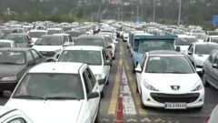 ورود حدود ۵۷ هزار خودرو به گیلان طی یک روز