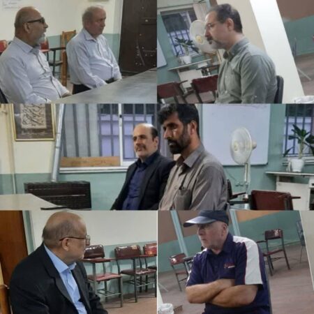 بازدید فرماندار لاهیجان از انجمن خوشنویسان شهرستان