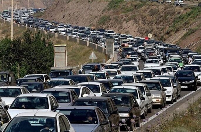 تردد بیش از ۱۱ میلیون خودرو در محورهای ورودی و خروجی گیلان