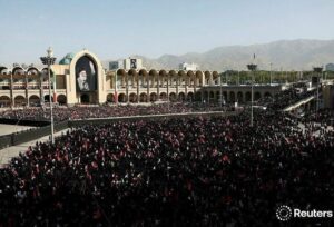 تصاویر ویژه رویترز از مراسم وداع با پیکر رهبر انقلاب