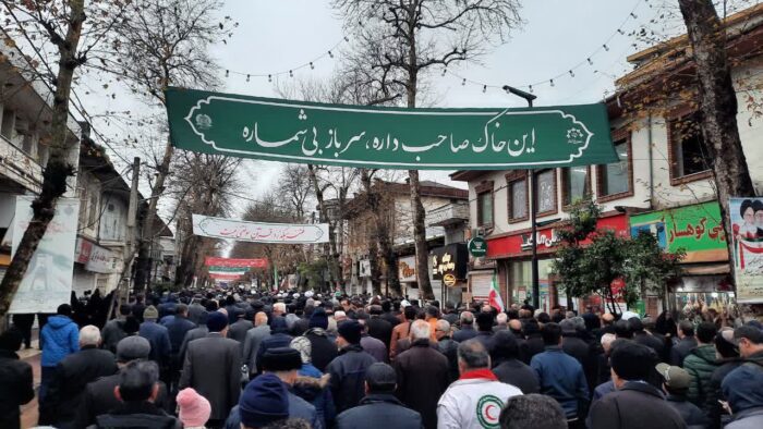 لاهیجان در ۲۲ بهمن؛ تجلی وحدت و حضور آگاهانه مردم + تصاویر