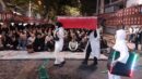 اجرای نمایش خیابانی “در راه ایران” در لاهیجان